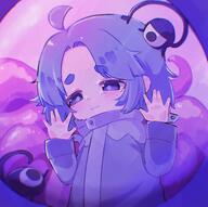 artist:kuriimu character:lucky_charm character:mitty tentacles // 2964x2941 // 990KB
