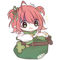 artist:mishiiemoo character:fuyo_cloverfield // 1700x1700 // 213KB