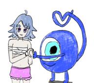 artist:Unamis character:lucky_charm character:mitty valentines_2025 // 2548x2268 // 4.0MB