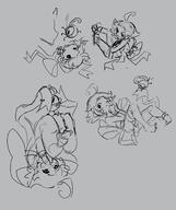 artist:mitty character:lucky_charm character:mitty sketch // 2904x3456 // 1.4MB