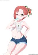 artist:ecchiartistidk character:fuyo_cloverfield popsicle // 2793x4002 // 2.1MB