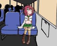 artist:kuriimu character:fuyo_cloverfield pee_bus // 3541x2900 // 492KB