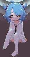 artist:kuriimu brat character:mitty feet loli mimukauwa_nice_try shirt tie // 2173x4096 // 918KB