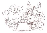 artist:mitty character:lalabell_lullaby character:mitty pc_sketch-a-ton // 1760x1244 // 606KB