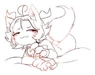 artist:mitty cat_ears cat_paws character:mitty pc_sketch-a-ton // 1451x1146 // 380KB