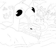 artist:mitty character:bingo_the_flamingo character:lucky_charm pc_sketch-a-ton // 3000x2600 // 927KB